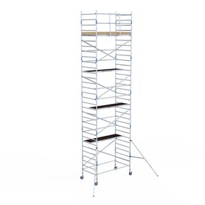 Rolsteiger Alumexx Light 135x250 10,2m werkhoogte geschoord Carbon vloer