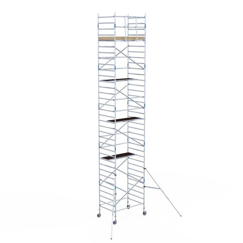 Alumexx Rolsteiger Alumexx Light 135x190 11,2m werkhoogte geschoord Carbon vloer