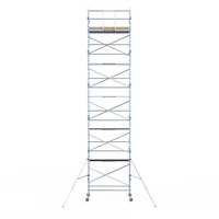 Alumexx Rolsteiger Alumexx Light 135x250 12,2m werkhoogte geschoord Carbon vloer