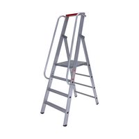 Euroline 1 x 4 tr. EUROLINE Magazijntrap met leuning Euroline 1 x 4 tr. EUROLINE Magazijntrap met leuning
