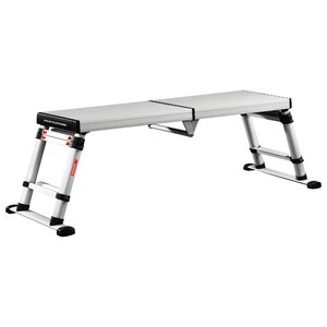 Black line working platform Telesteps
