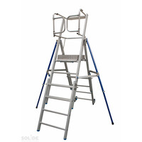 Solide Telescopisch. werkplatform 360° veiligheidsleuning 0.90-1.5mtr. PIRL0406