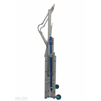 Solide Telescopisch. werkplatform 360° veiligheidsleuning 0.90-1.5mtr. PIRL0406