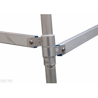 Solide Telescopisch. werkplatform 360° veiligheidsleuning 0.90-1.5mtr. PIRL0406