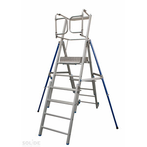 Telescopisch. werkplatform 360° veiligheidsleuning 1.65-2.5mtr. PIRL0710