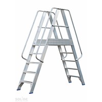 Solide 5 tr. Prof. Bordestrap dubbele toegang, 1,25mtr