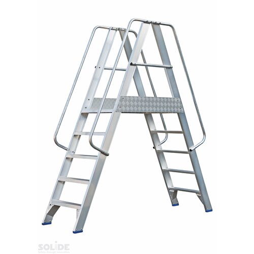 Solide 5 tr. Prof. Bordestrap dubbele toegang, 1,25mtr