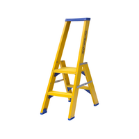 Staltor 1 x 2 tr. incl. platform Professionele Trap glasvezelversterkt NEN2484