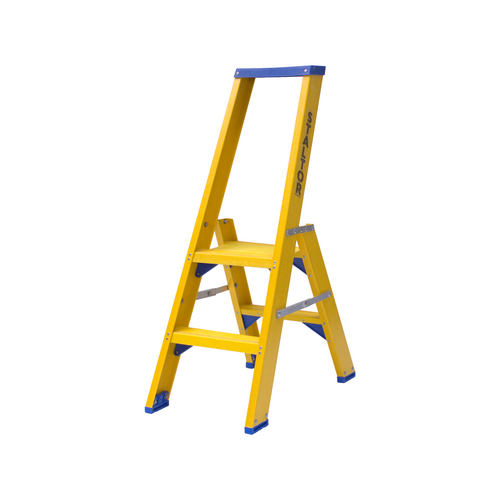 Staltor 1 x 2 tr. incl. platform Professionele Trap glasvezelversterkt NEN2484