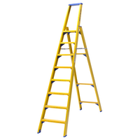 Staltor 1 x 8 tr. incl. platform Professionele Trap glasvezelversterkt NEN2484