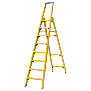 1 x 8 tr. incl. platform Professionele Trap glasvezelversterkt NEN2484