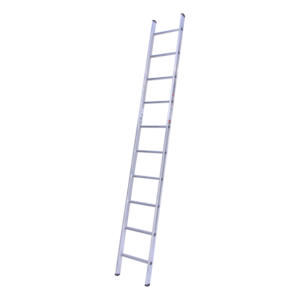 1 x 10 sp. EUROLINE Enkele ladder rechte voet