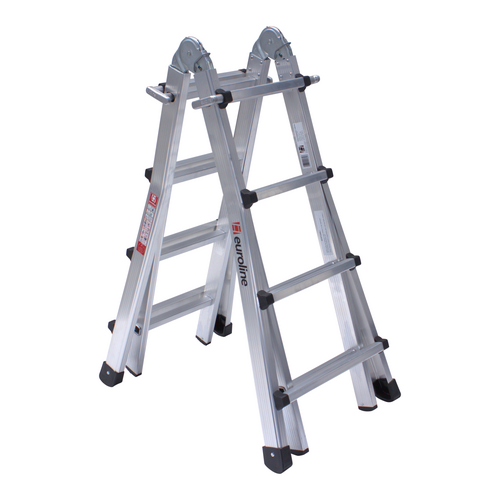 Euroline 4 x 4 sp. EURO VARIO Telescoopladder Work-Line