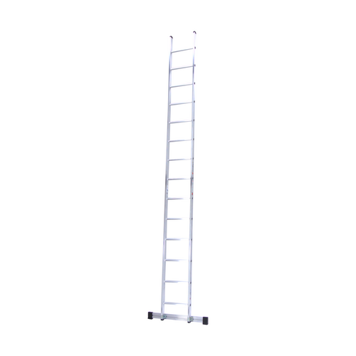 Euroline 1 x 14 sp. EUROLINE Enkele ladder rechte voet + stabiliteitsbalk