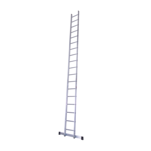 1 x 18 sp. EUROLINE Enkele ladder rechte voet + stabiliteitsbalk