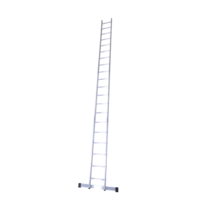 Euroline 1 x 20 sp. EUROLINE Enkele ladder rechte voet + stabiliteitsbalk