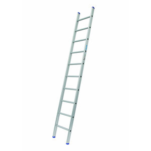 1 x 10 sp. Prof. Enkele Industrieladder met rechte voet Type A10R