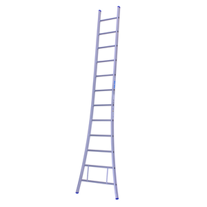 1 x 12 sp. Prof. Enkele Industrieladder met uitgebogen voet Type A12