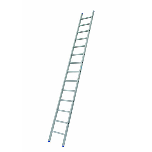 Solide 1 x 14 sp. Prof. Enkele Industrieladder met uitgebogen voet Type A14