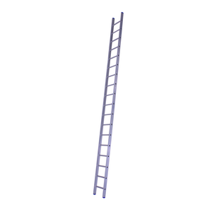 1 x 18 sp. Prof. Enkele Putladder met rechte voet Type A18R