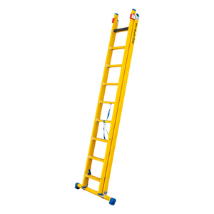 2 x 9 sp. Prof. 2-Delige Reformladder glasvezelversterkt + stabiliteitsbalk GVK