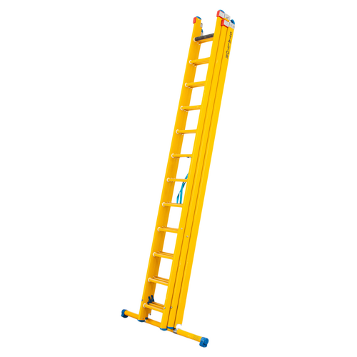 Staltor 3 x 10 sp. Prof. 3-Delige Reformladder glasvezelversterkt + stabiliteitsbalk GVK