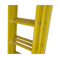 Staltor 3 x 12 sp. Prof. 3-Delige Reformladder glasvezelversterkt + stabiliteitsbalk GVK