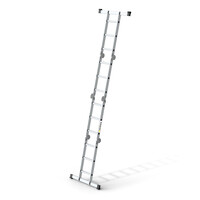Vouwladder 4 x 4 treden met platform