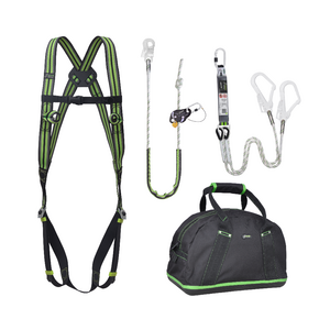 Complete set valbeveiliging Basic met werkpositielijn en Y-leeflijn