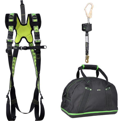 Kratos Complete set valbeveiliging Standaard met valstopblok Valstopblok 2,5m