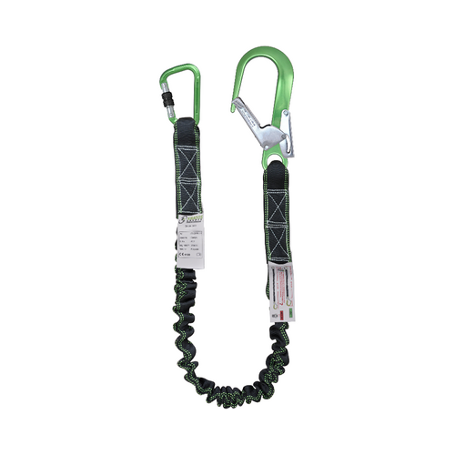 Kratos Complete set valbeveiliging Standaard Allround Valstopblok 6m Werkpositielijn 2m Leeflijn in elastische band