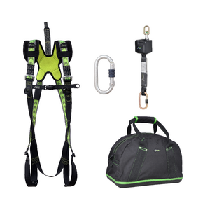 Complete set valbeveiliging Standaard valstopblok 2.5m