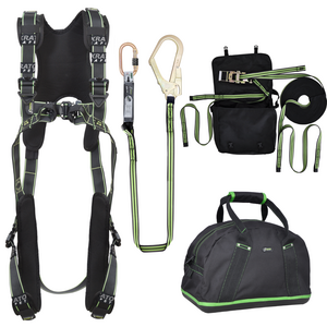 Complete set valbeveiliging Comfort met horizontale leeflijn