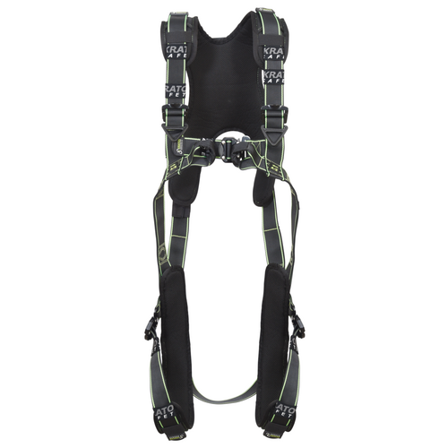 Kratos Complete set valbeveiliging Comfort Allround Valstopblok 6m Werkpositielijn 2m Leeflijn in elastische band