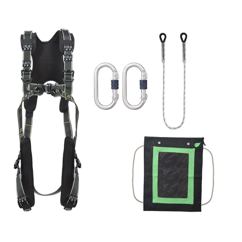 Kratos Complete set valbeveiliging Comfort Hoogwerker met draagtas
