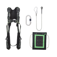 Kratos Complete set valbeveiliging Comfort Kernmantellijn met steigerhaak 1.5m met draagtas