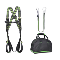 Kratos Complete set valbeveiliging Steiger Basic Harnas II | M-XL met opbergtas