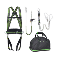 Kratos Complete set valbeveiliging met werkpositielijn en Y-leeflijn Basic harnas antival