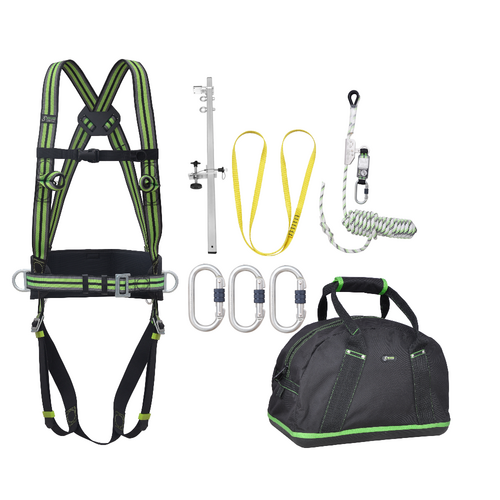 Kratos Complete set valbeveiliging Zonnepanelen Basic harnas antival