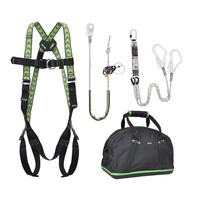 Kratos Complete set valbeveiliging met werkpositielijn en Y-leeflijn Antival harnas