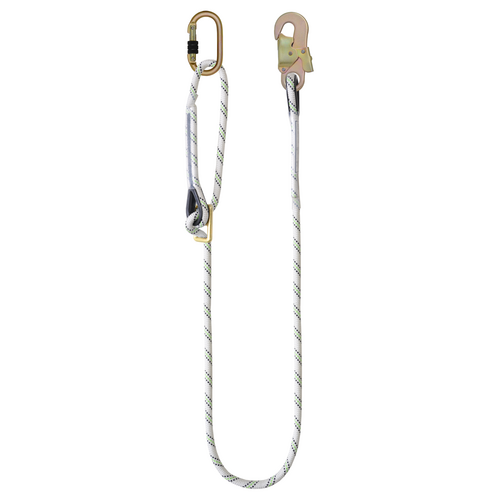 Kratos Complete set valbeveiliging Allround Antival harnas Valstopblok 6m Werkpositielijn 2m Leeflijn in elastische band