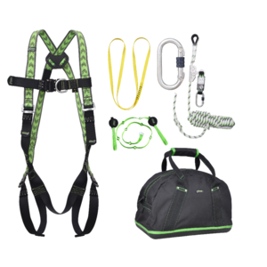 Complete set valbeveiliging Daken 10m Antival harnas