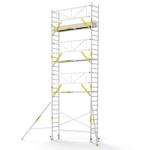 MAANDDEAL: Panthera PRO met enkele voorloopleuning 75x305x9,2m werkhoogte carbon vloer
