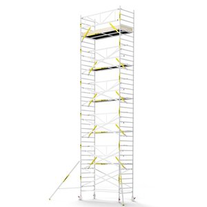 MAANDDEAL: Panthera PRO met enkele voorloopleuning 135x305x12,2m werkhoogte carbon vloer