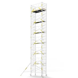 MAANDDEAL: Panthera PRO met enkele voorloopleuning 135x245x14,2m werkhoogte carbon vloer