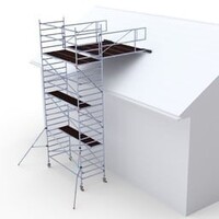 Euroscaffold WEEKDEAL: Uitwijkconsole XL 135-270