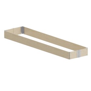 Kantplankset dubbel 250 hout