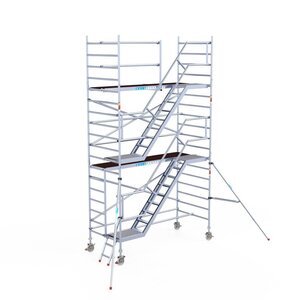 Ext. rolsteiger/trappentoren 135x305x6,2m werkhoogte