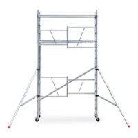 Panthera Kamersteiger 75x190x 4.7m werkhoogte incl. stabilisator verstelbare rolsteiger wielen