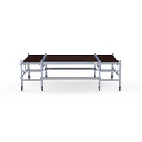 Panthera Stukadoors werkplatform laag 190x340 3m werkhoogte